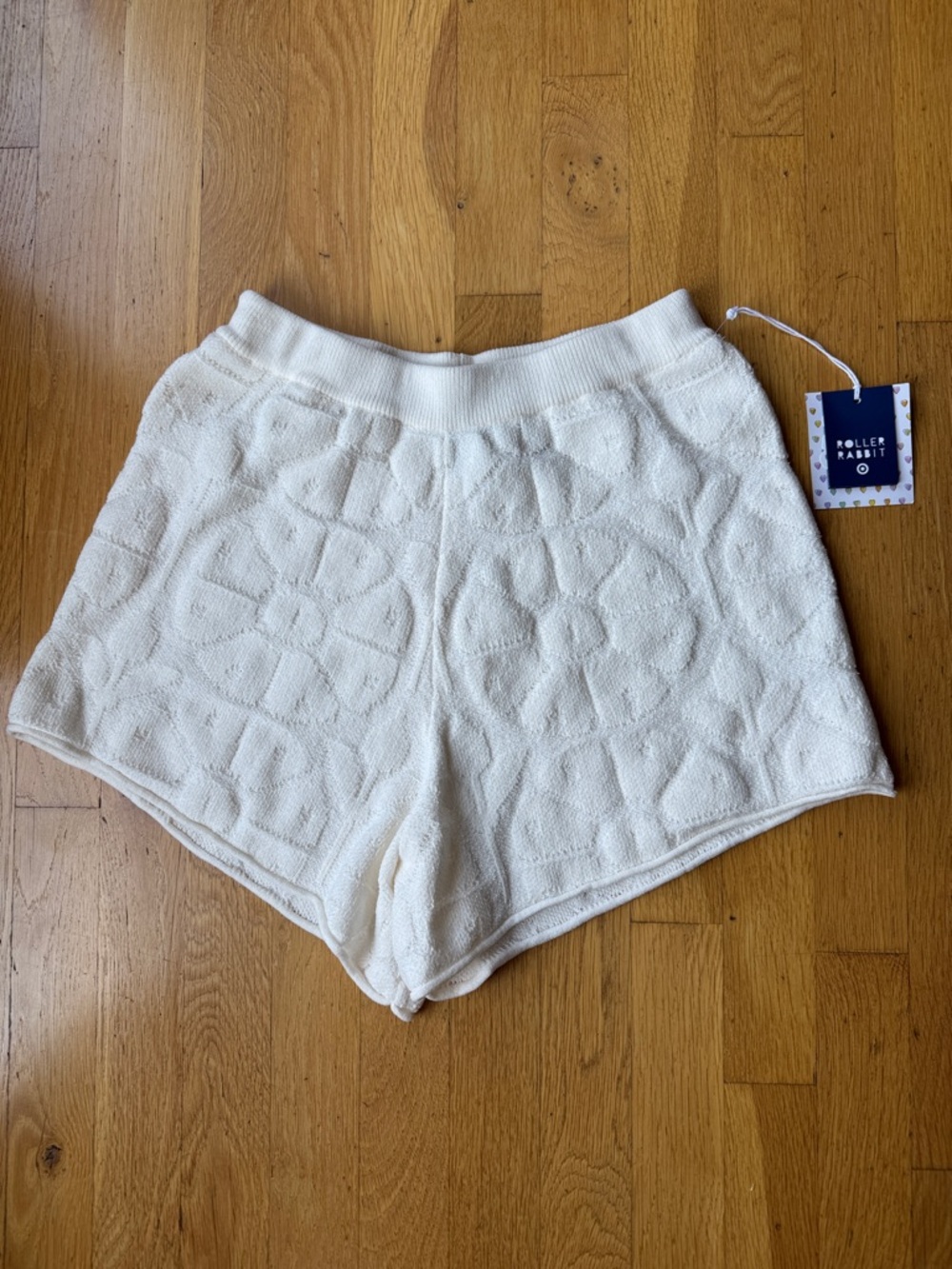 Roller Rabbit Daisy Floral Terry Shorts